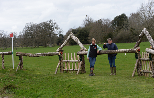 Badminton cross-country fences Mary King