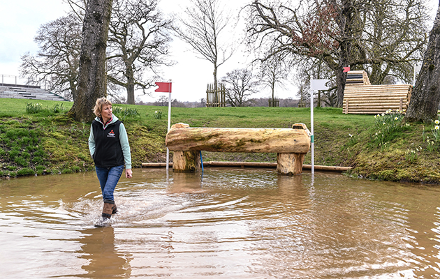 Badminton cross-country fences Mary King