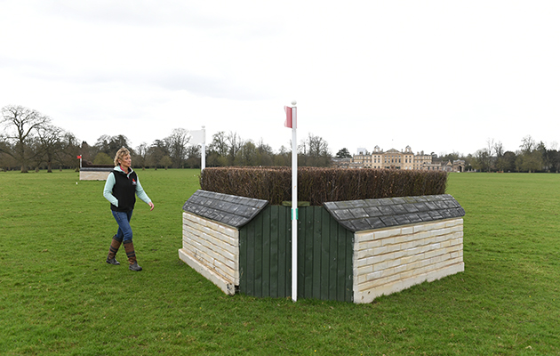 Badminton cross-country fences Mary King