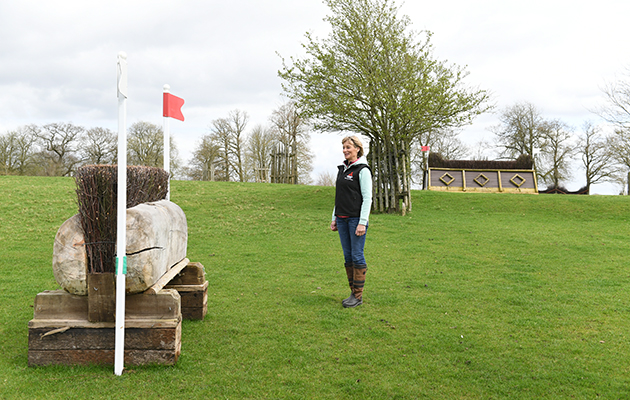 Badminton cross-country fences Mary King