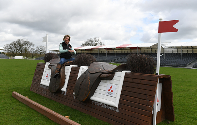 Badminton cross-country fences Mary King