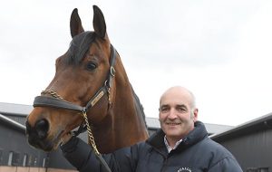 Tullis Matson with stallion Big Star