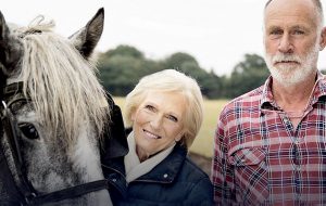 Mary Berry ploughing