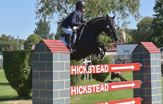 Billy Congo and Pippa Funnell in the 1.35m (class 143)