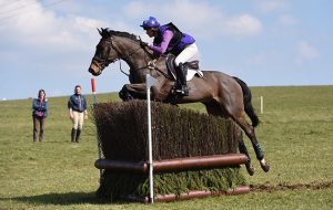 Georgie Strang riding SIMPSON II in the Int Section J, during the Barefoot Estate Burnham Market International Horse Trials at Sussex Farm near Burnham Market in Norfolk UK on 2nd April 2016