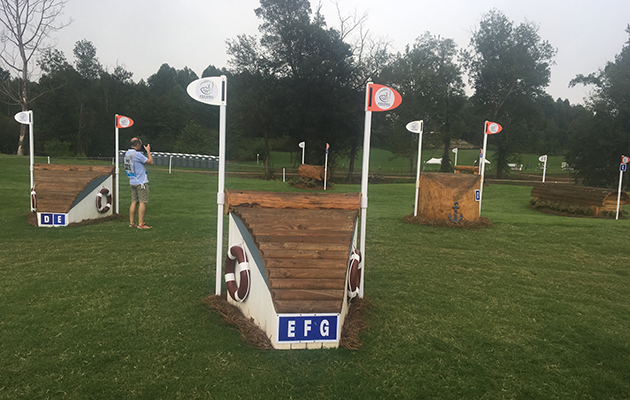 World Equestrian Games cross-country course