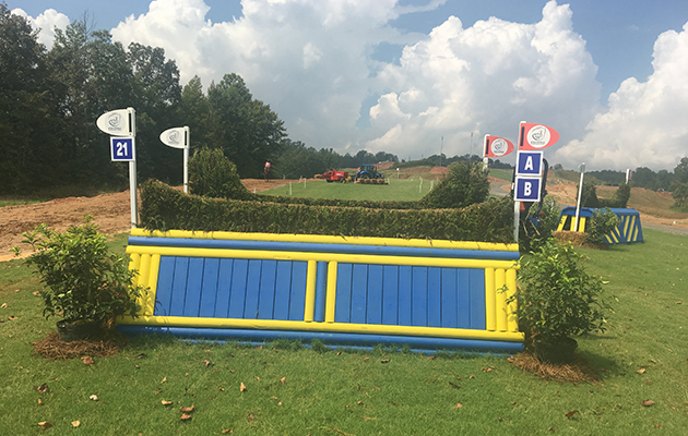 World Equestrian Games cross-country course