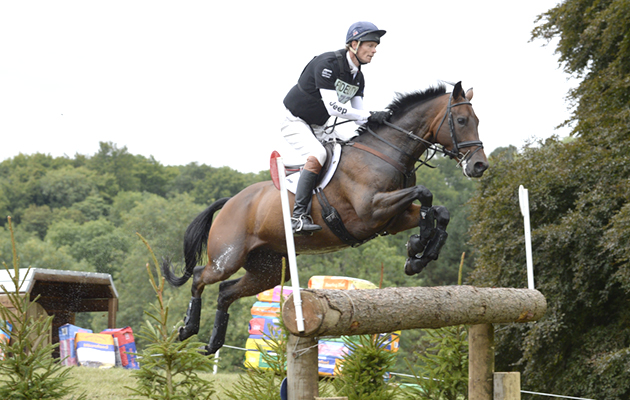 William Fox-Pitt riding Fernhill Pimms in the CIC during the Cross Country phase of The Fidelity Blenheim Palace International Horse Trials, near Woodstock in the UK on 15 September 2013