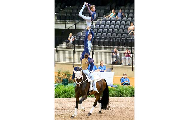 Team Germany during the FEI World Equestrian Games 2018 on September 19, 2018 in Tryon, United States of America. (Photo by Pierre Costabadie/Icon Sport via Getty Images)