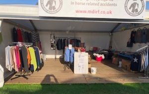 MDIRF Stand At Burghley Horse Trials [1] camper van stolen