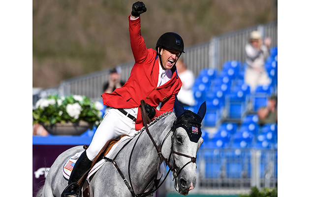 FEI World Equestrian Games™ Tryon USA McLain Ward of the United States on Clinta Photo FEI/Martin Dokoupil