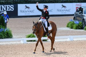 WEG eventing dressage Piggy French