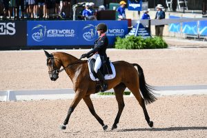 WEG eventing dressage Tom McEwen