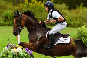 Tom McEwen and Toledo De Kerser at WEG 2018. Picture by Peter Nixon WEG eventing final trot-up time