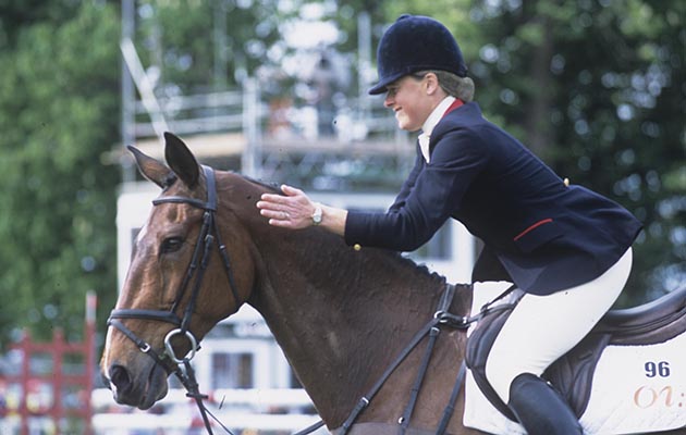 Pippa funnell winning Supreme Rock