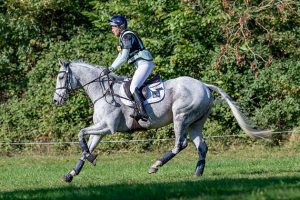 Barrison at Bicton Coral Keen galloping