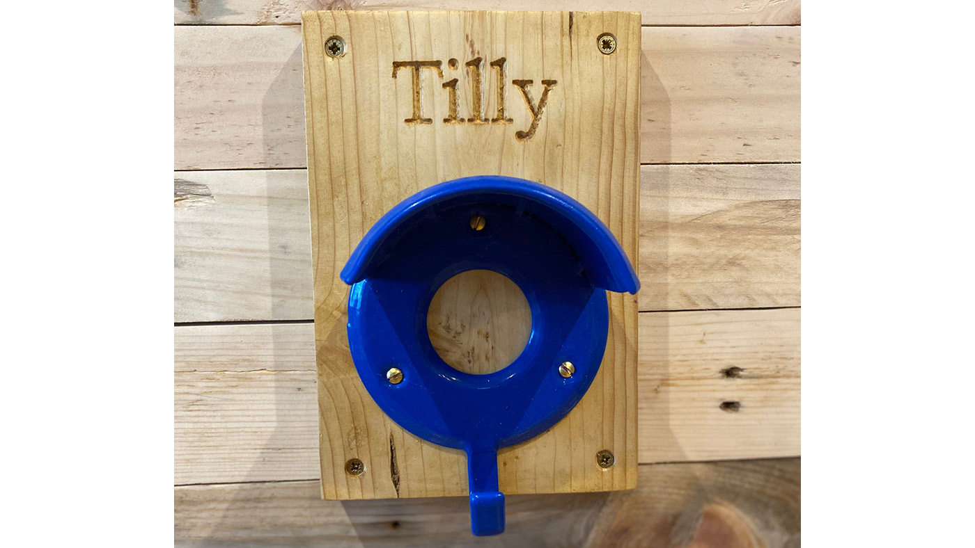 Personalised bridle hook