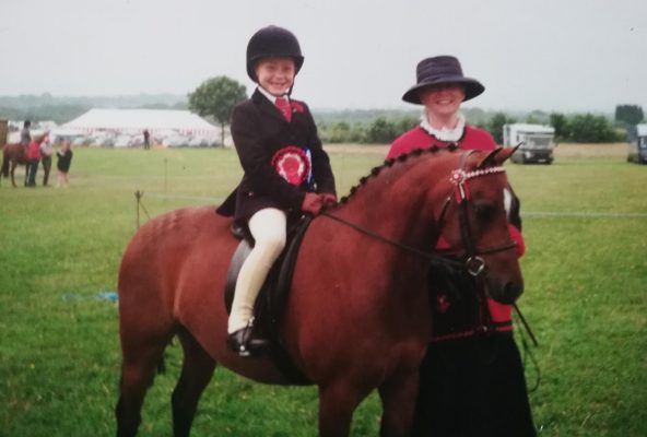 Alastair Done showing as a child