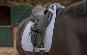 Best dressage saddlepads: Albion England Diamond Dressage Square review