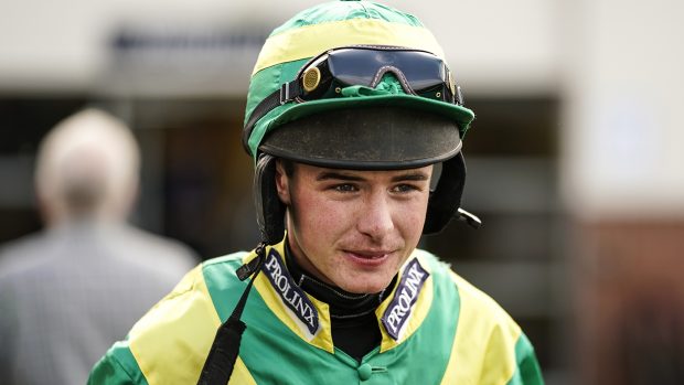 Jump jockey Charlie Deutsch