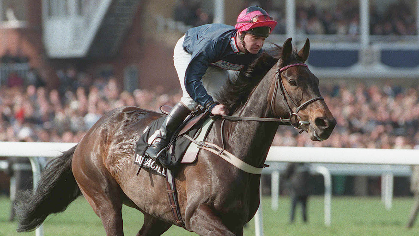 HWM1EH DUBACILLA RIDDEN BY DEAN GALLAGHER 14 April 1995