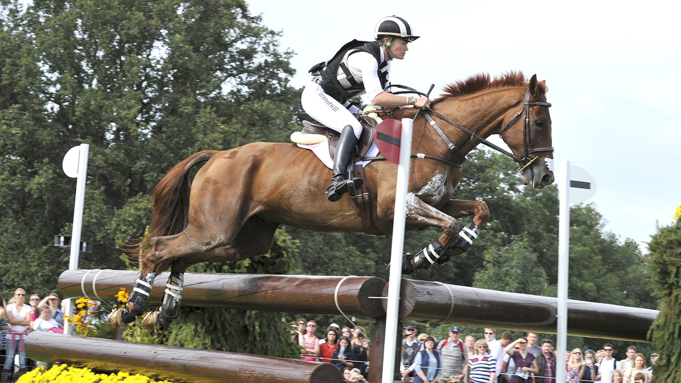 SINEAD MAPLIN AND MANOIR DE CARNEVILLE Burghley H/T 01.09.12