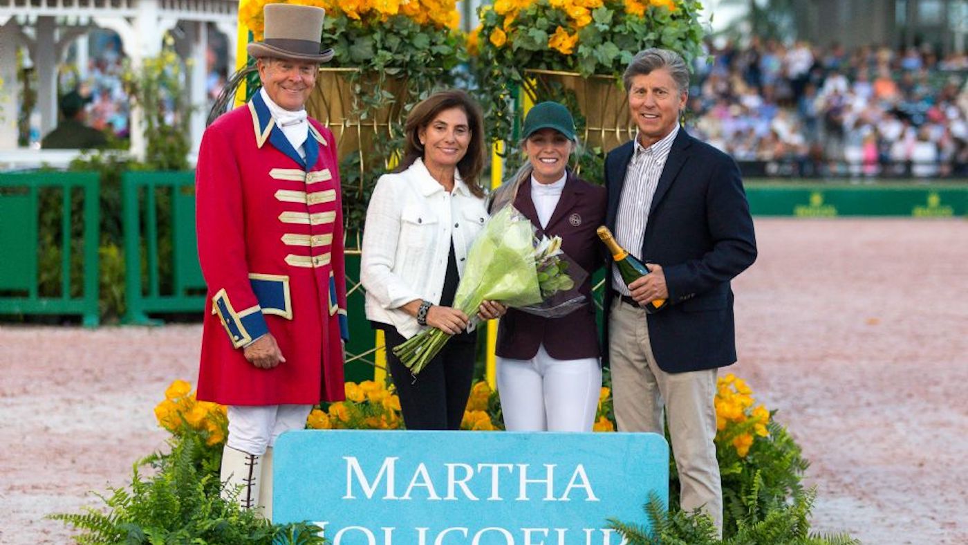 Amanda Derbyshire leading lady World Equestrian Festival