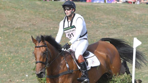 Harry Mutch and HD Bronze, pictured competing at Blenheim, are among the late Badminton Horse Trials withdrawals