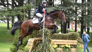 Julia Norman (GBR) riding CARRYON BOBBY BOY during the cross country phase of the CCI*** during the Ssangyong Blenheim Palace International Horse Trials near Oxford in Oxfordshire, UK between 16th September 2017