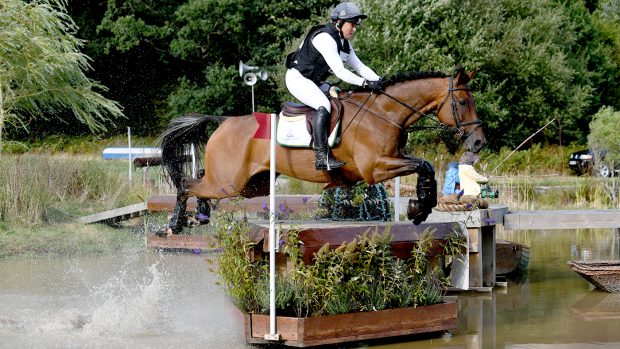 Pippa Funnell riding MGH Grafton Street Badminton Horse Trials draw 2019