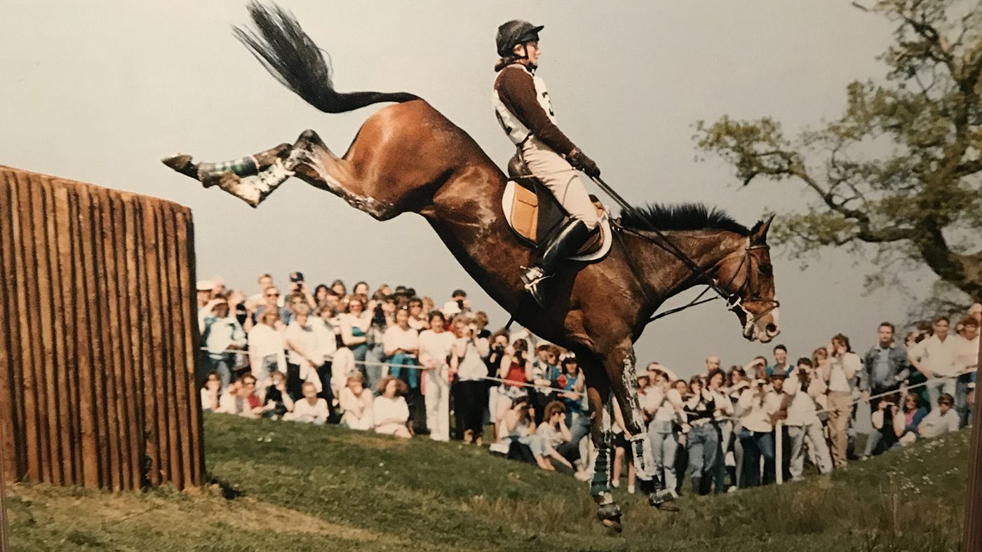 Madeleine Gurdon on Midnight Monarch from Burghley