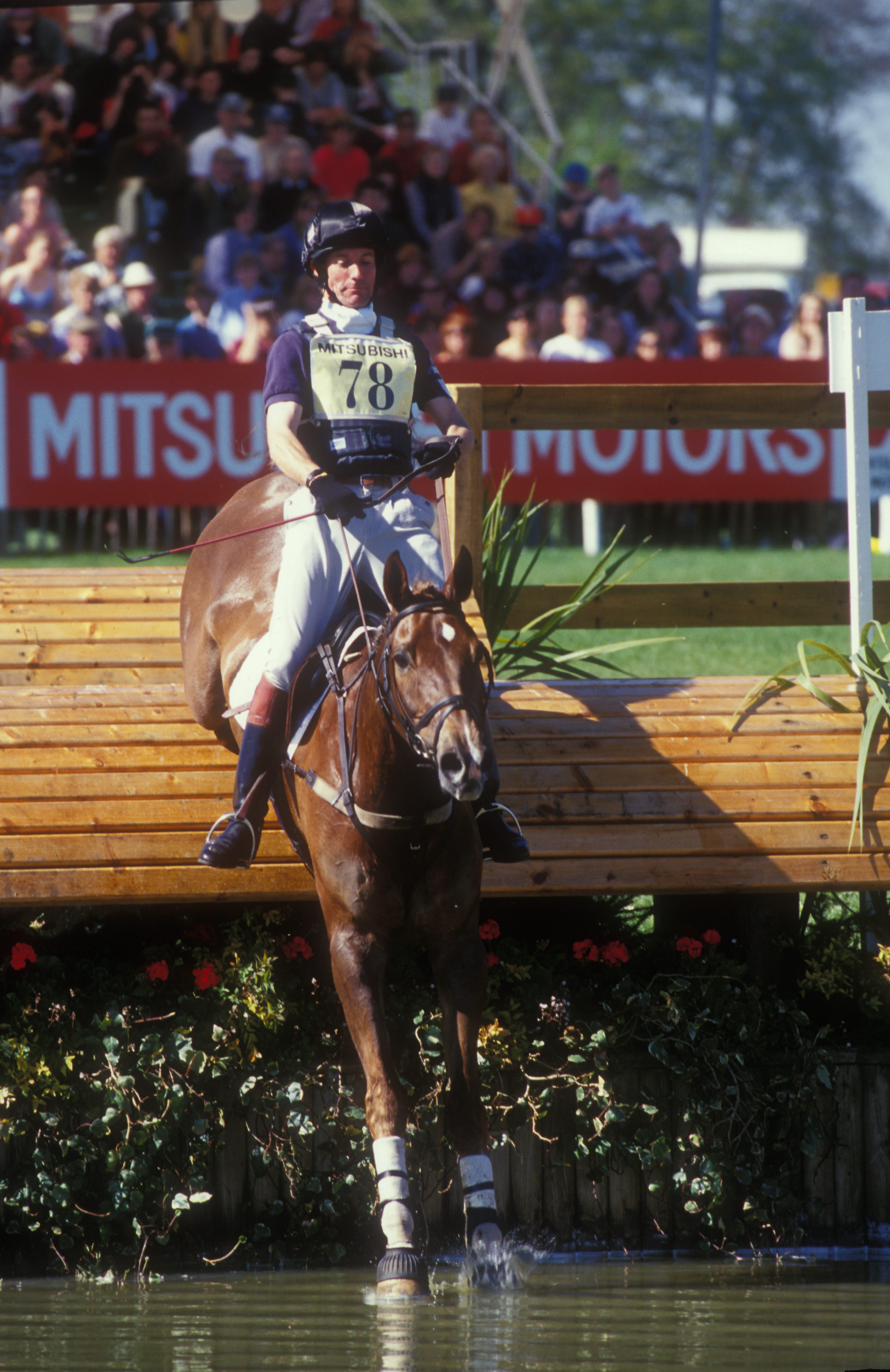 Badminton Horse Trials, 1998 Chris Bartle GBR riding Word Perfect II