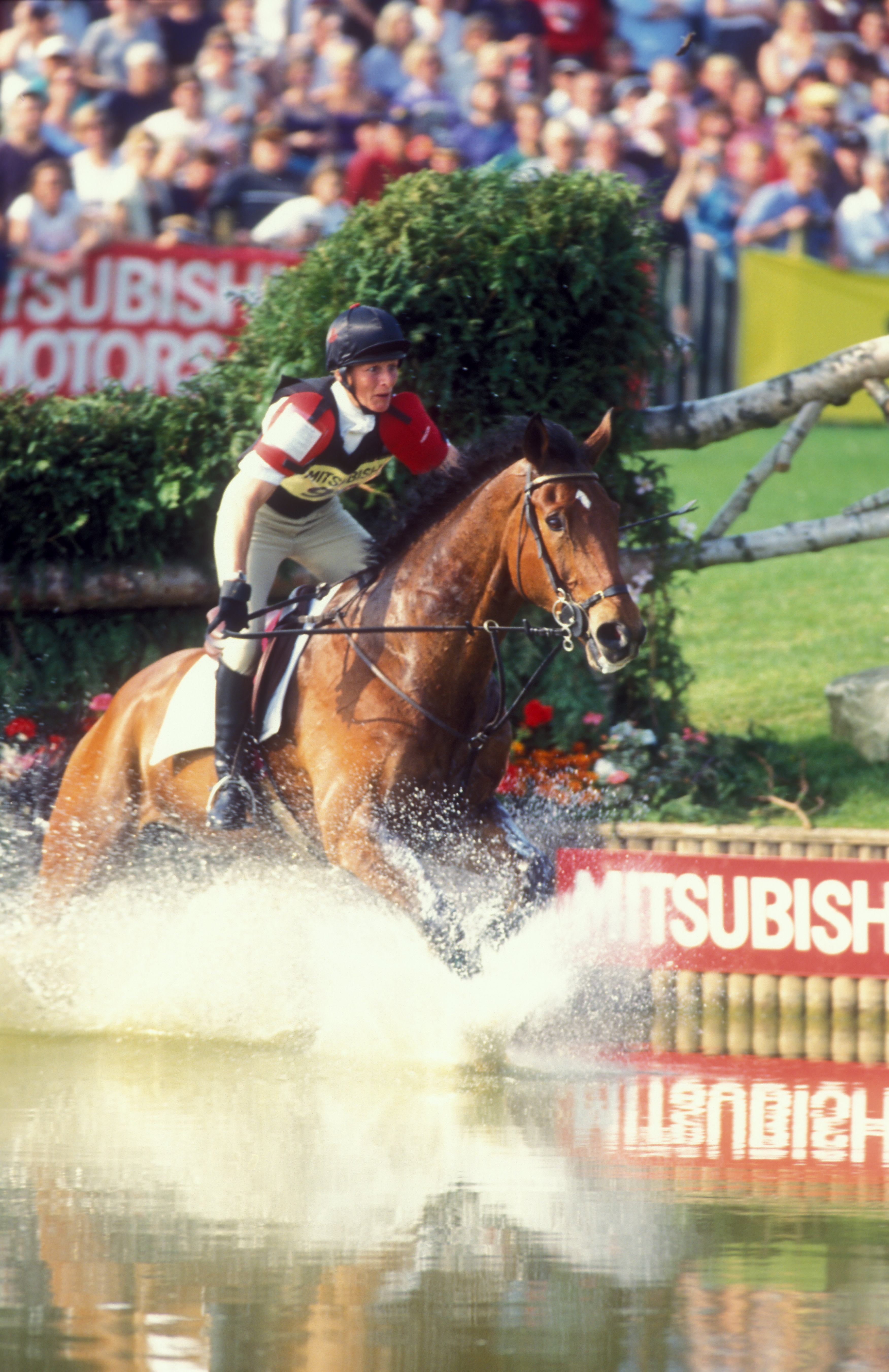 Badminton Horse Trials, 2000 Mary King GBR riding Star Appeal