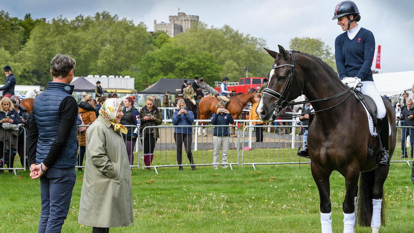 A very royal appointment dressage ‘King’ Valegro meets The Queen