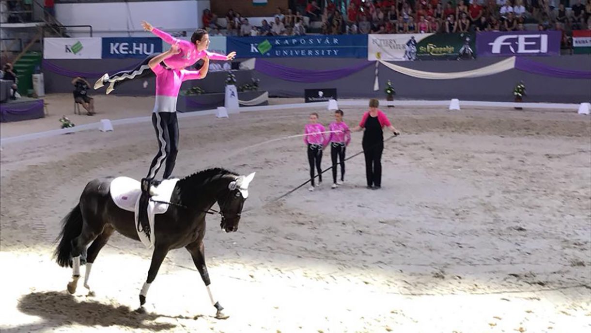 Try something new in 2019 vaulting Horse & Hound