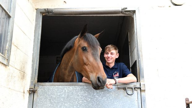 Joseph Stockdale feature 07.05.19 Jo Stockdale with Cacharel