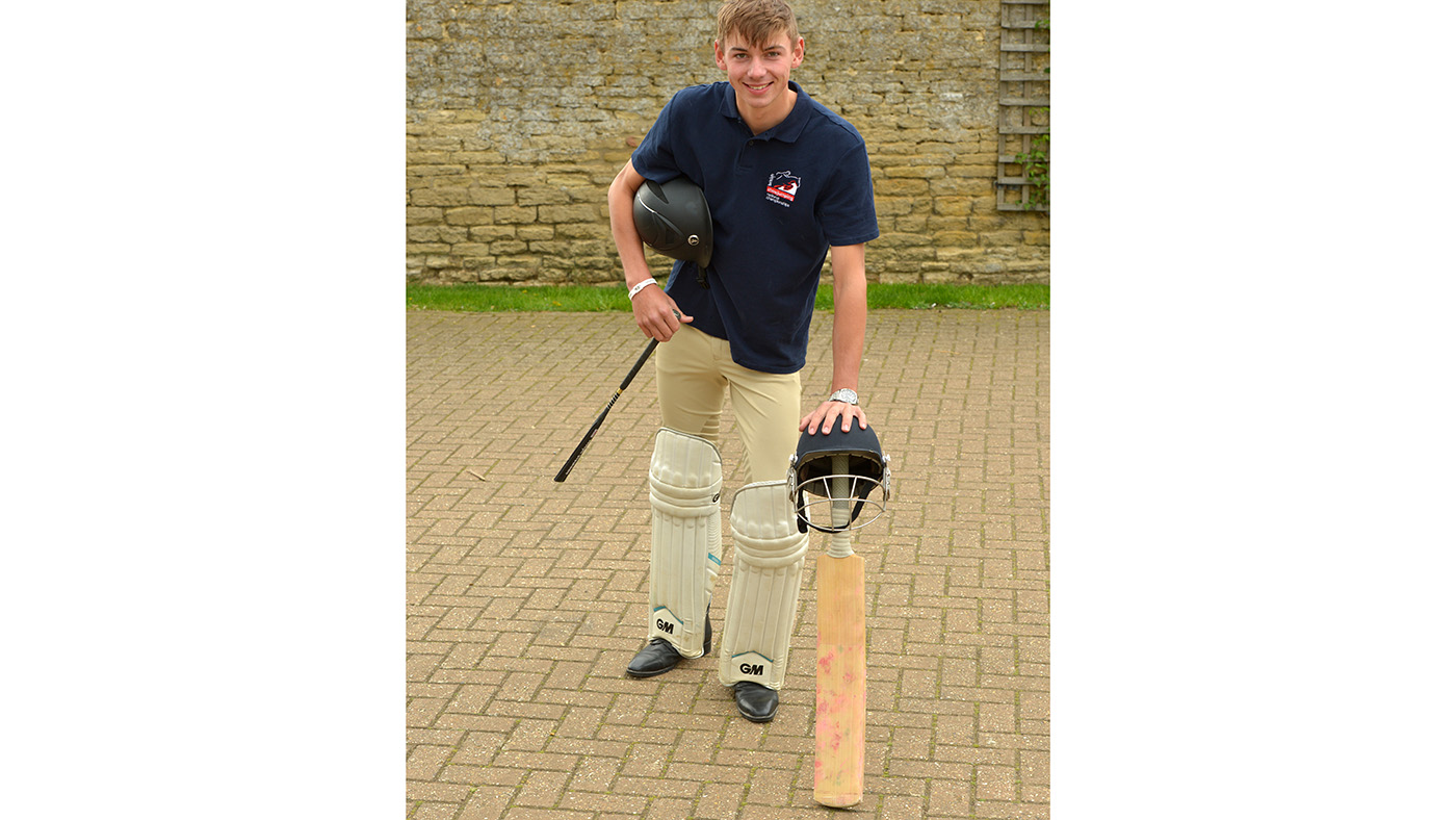 Joseph Stockdale feature 07.05.19 Jo Stockdale S/Jumping or Cricket?