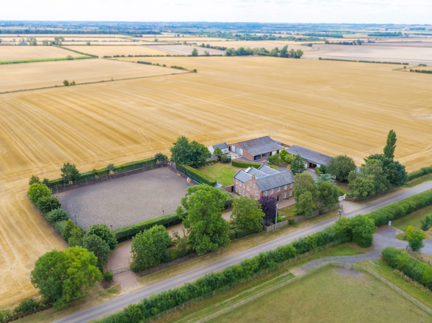 How much would a sixbedroom house, with arena and 12 stables cost? Perhaps less than you think