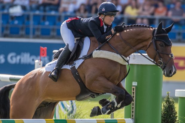Aachen eventing showjumping Laura Collett