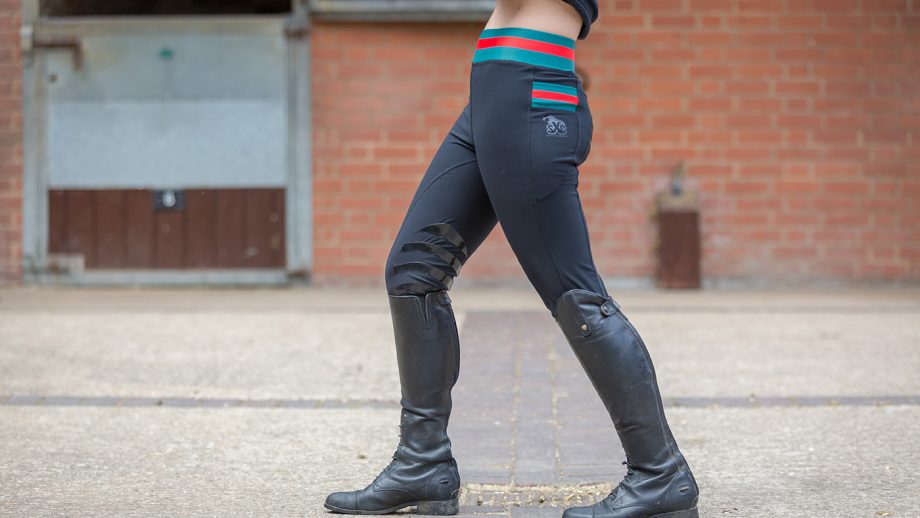 SXC Candy Stripe fleece leggings review