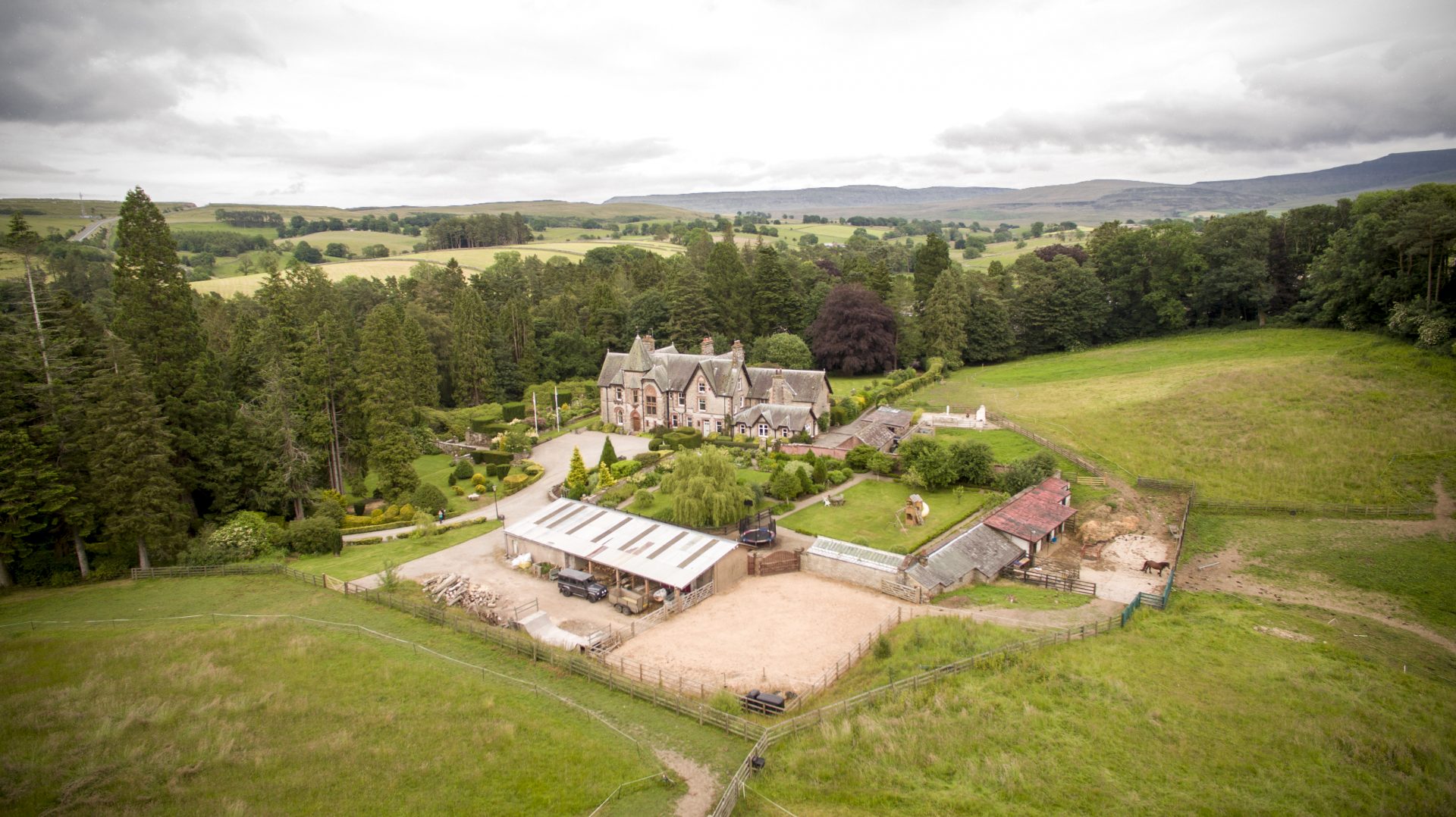 How much would you pay for a country estate with school, paddocks