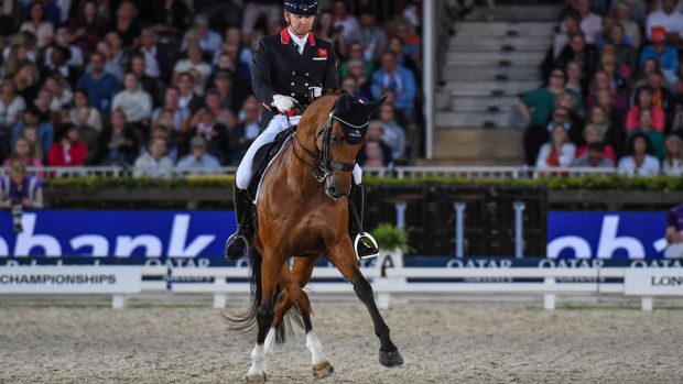 Dressage rider Gareth Hughes