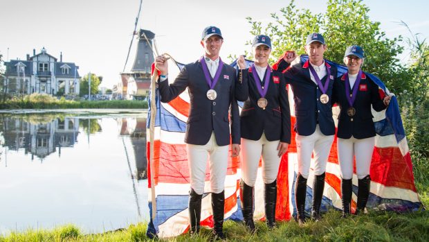 Britain Olympic showjumping qualification