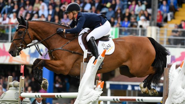 British showjumping times european championships