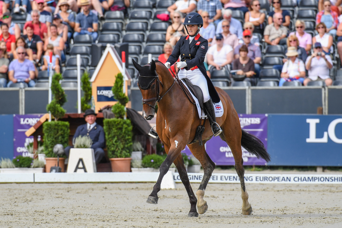 European Eventing Championships dressage Laura Collett