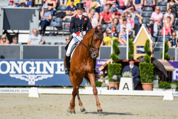 European Eventing Championships Piggy French