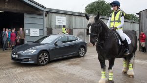 Alfa Power electric cars research british horse society