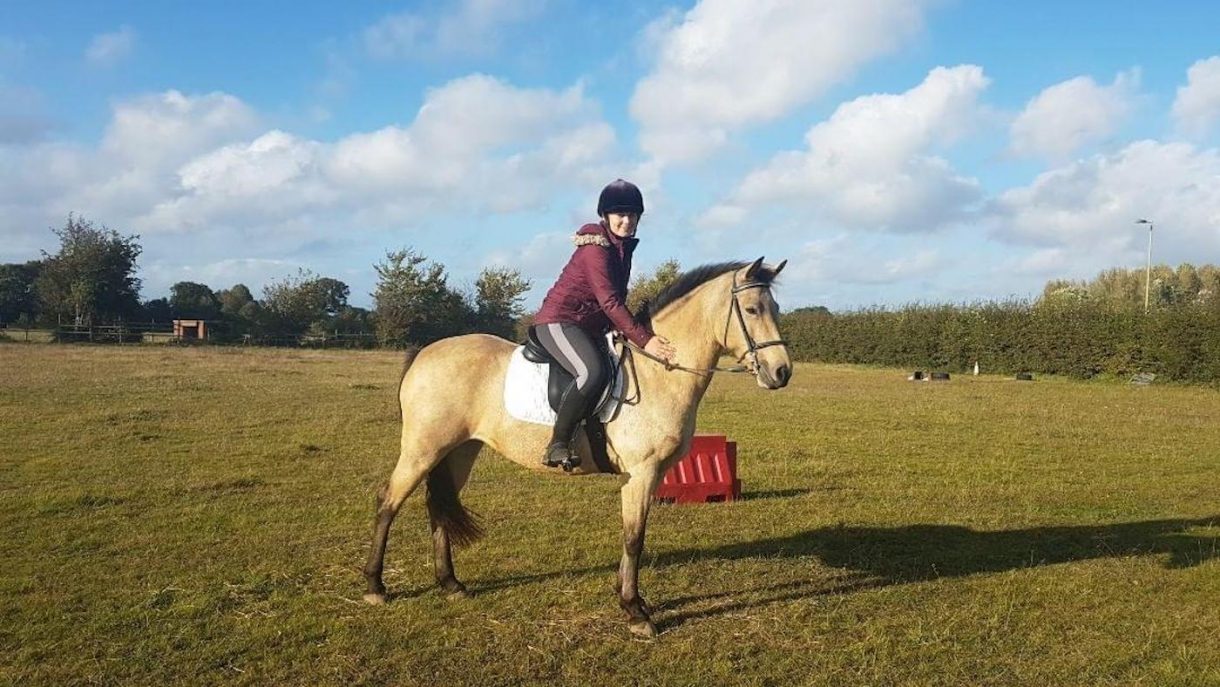 ‘A part of me was taken away’ rider returns to the saddle after major