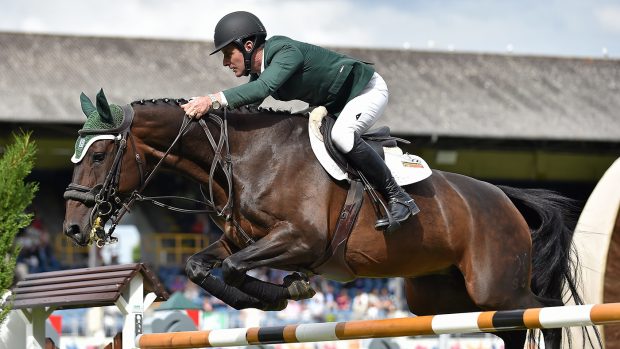 Irish Olympic showjumper Kevin Babington