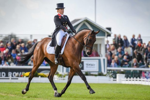 Burghley dressage 2019 Pippa Funnell